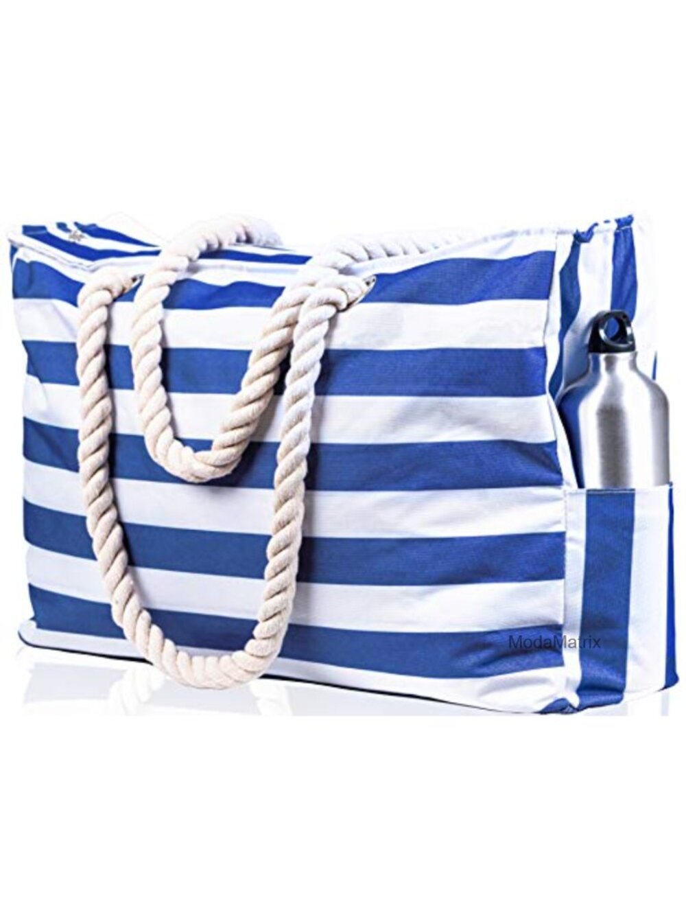Waterproof Ripstop Beach Tote Bag with Airtight Pouch Large Family Size